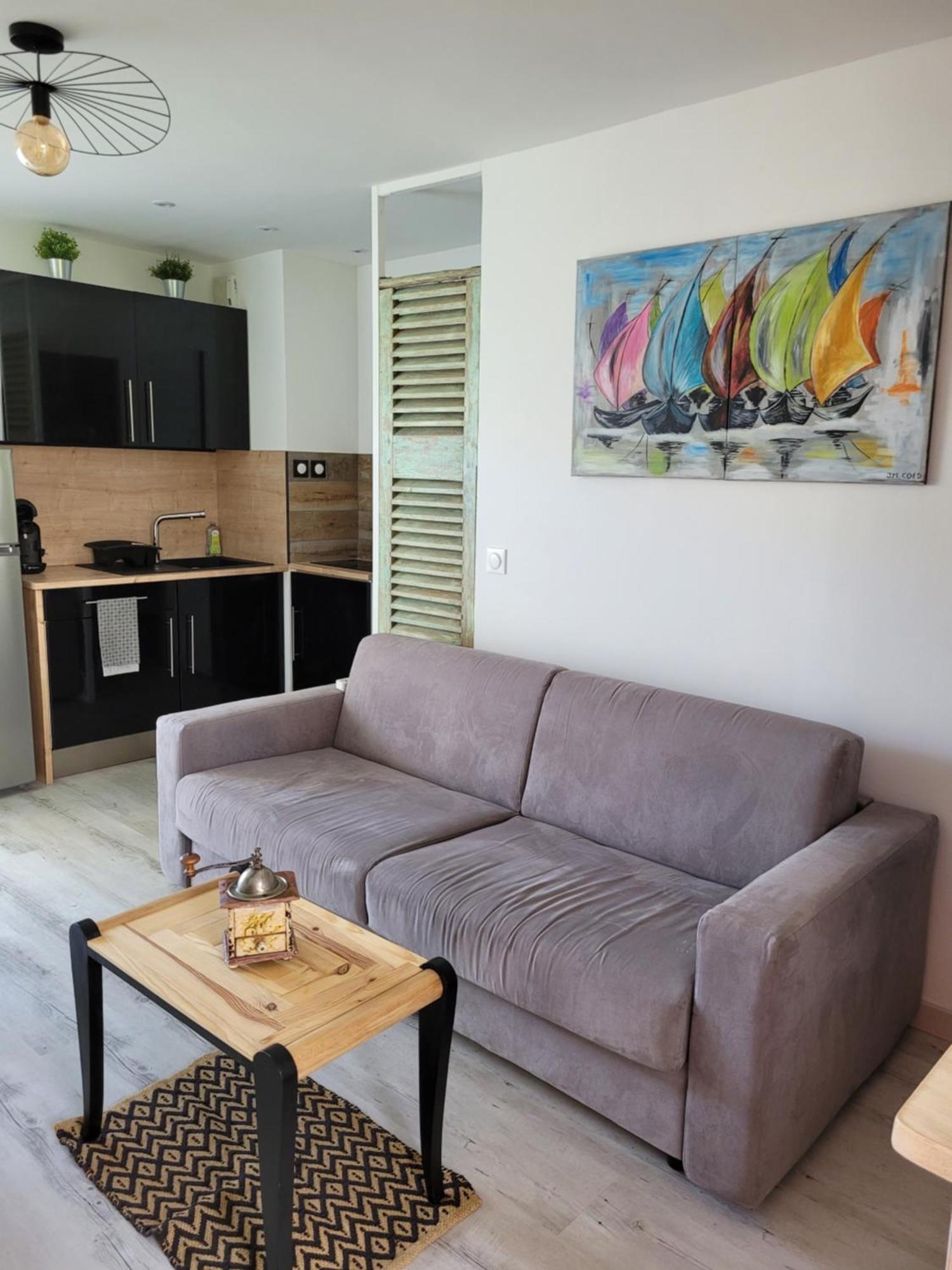 Tahiti Beach, T2 A La Mer, Piscine, Terrasse Et Parking فرونتينيان المظهر الخارجي الصورة